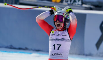 Super-G de Crans Montana : victoire de Malorie Blanc