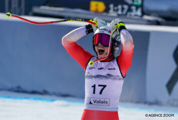Super-G de Crans Montana : victoire de Malorie Blanc