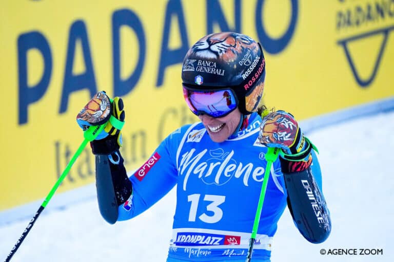 Federica Brignone : « Je suis vraiment, vraiment heureuse »
