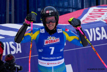 Špindlerův Mlýn : Sara Hector souveraine sur la glace tchèque !