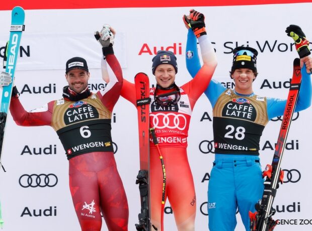 Odermatt, Kriechmayr et Franzoni : le tiercé gagnant de Wengen