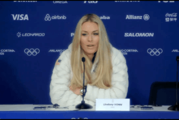 Lindsey Vonn blessée, ne renonce pas aux JO de Milan-Cortina