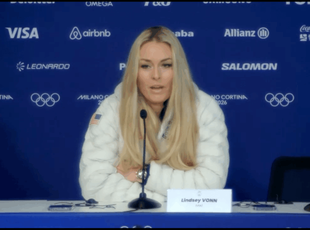 Lindsey Vonn blessée, ne renonce pas aux JO de Milan-Cortina