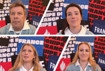 JO 2026 – Vitesse dames : les Bleues en conférence de presse à Cortina
