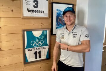 Steven Amiez et son plus ancien souvenir JO