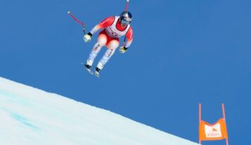 Franjo Von Allmen domine la descente de Crans Montana