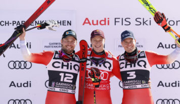 Master class d’Odermatt et triplé Suisse à Garmisch-Partenkirchen