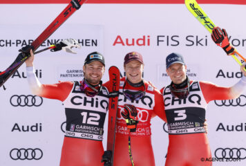 Master class d’Odermatt et triplé Suisse à Garmisch-Partenkirchen