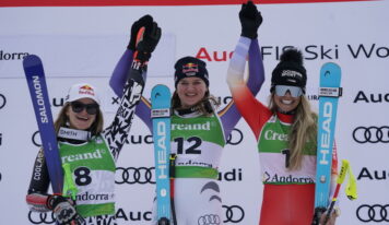 Emma Aicher domine le Super-G de Soldeu