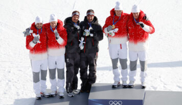 Franjo von Allmen et Tanguy Nef champions olympique du combiné par équipe