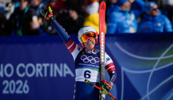 Breezy Johnson, Championne olympique de descente