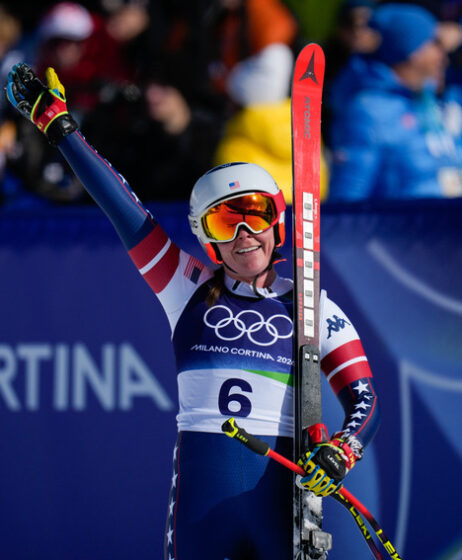 Breezy Johnson, Championne olympique de descente