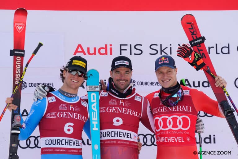 Descente de Courchevel : la victoire pour Kriechmayr et deux globes pour Marco Odermatt