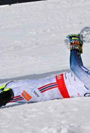 Atle Lie McGrath meilleur slalomeur de la saison