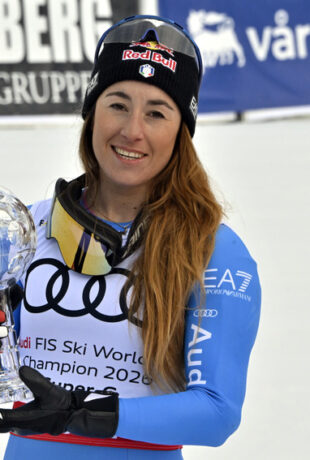 Sofia Goggia parachève sa domination à Kvitfjell et s’offre le globe de Super-G