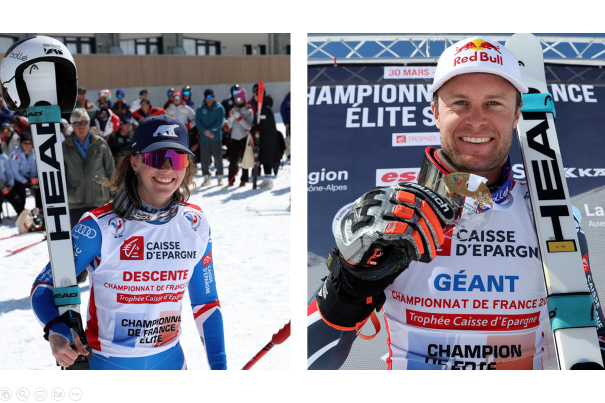 Championnats de France Elite de ski alpin 2026 : le palmarès