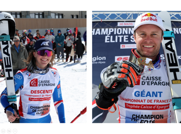 Championnats de France Elite de ski alpin 2026 : le palmarès