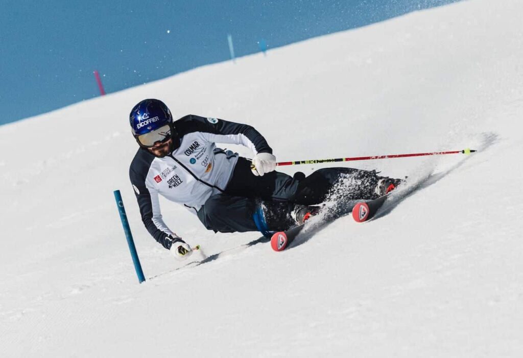 Cyprien Sarrazin a repris l&rsquo;entraînement à Courchevel