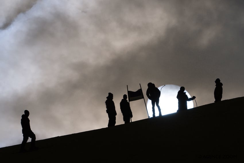 Ambiance Coupe du monde de ski alpin